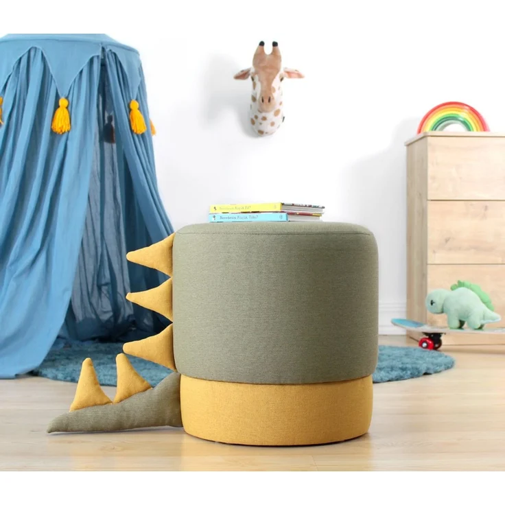 Hanah Home 'Moouv 3338 - Green' Pouffe, Grün, 37 x 38 x 37 cm – Bild 2