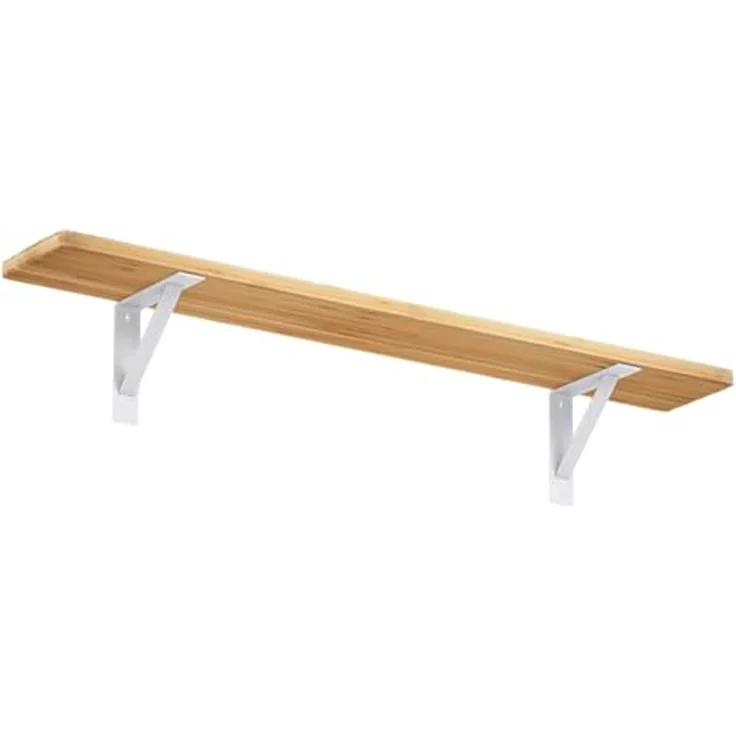 Alberts Regalträger, Metall, 5x20.5x20.5 cm, Weiß, für Wandregale im Wohnzimmer – Bild 3