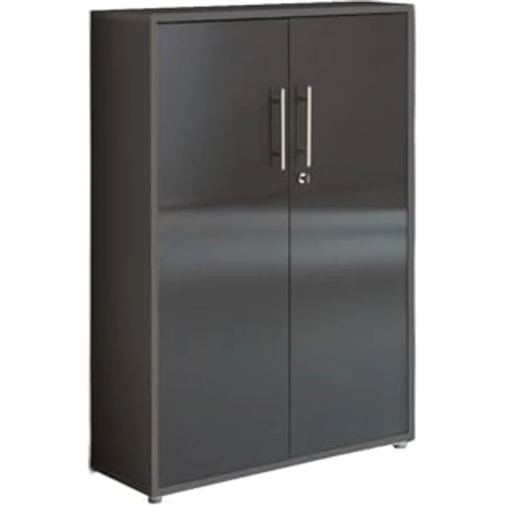 BMG Möbel Aktenschrank Office Edition (ideal für Aktenordner) 3 OH, abschließbar, Hochglanz lackiert oder matt – Bild 2