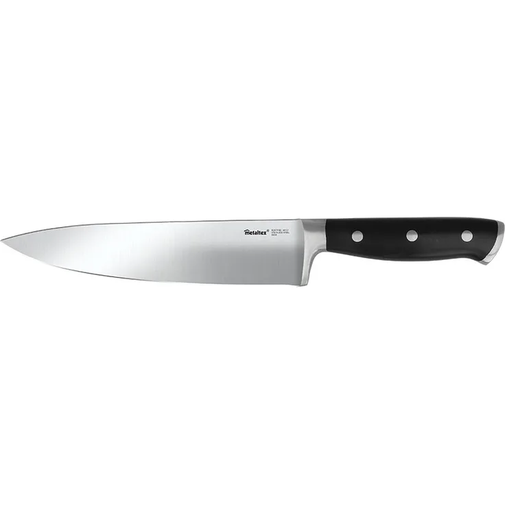 Metaltex 255960000 Magnifica Line Kochmesser 34 cm mit genietetem Griff
