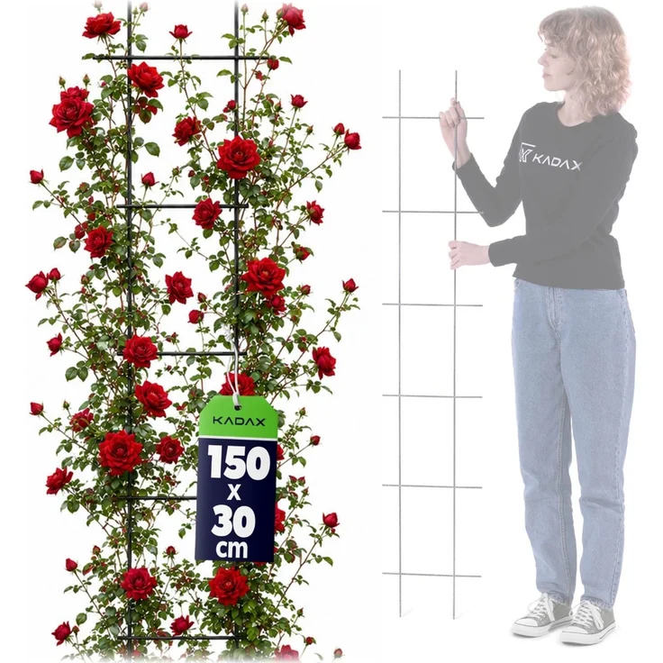KADAX Gartenspalier für Kletterpflanzen Pergola 30x150 cm – Bild 1