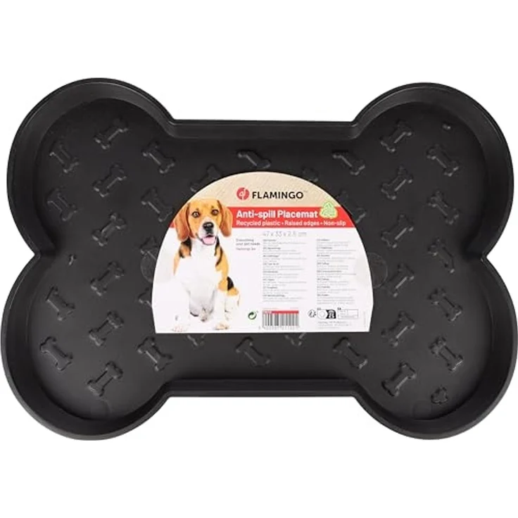 Flamingo Napfunterlage Napf-Unterlage Preto schwarz – Bild 2