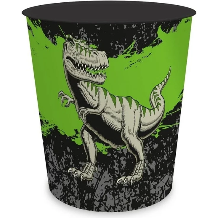 itenga Papierkorb itenga Papierkorb für Kinder - Motiv T-REX Dinosaurier - ca. 11 Liter – Bild 3
