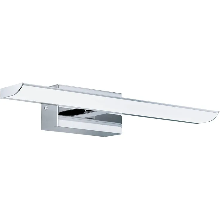Eglo 94612 LED Spiegelleuchte Wandleuchte TABIANO Stahl chrom, Kunststoff weiss 4000K 2X3,2W L:40,5cm H:7cm