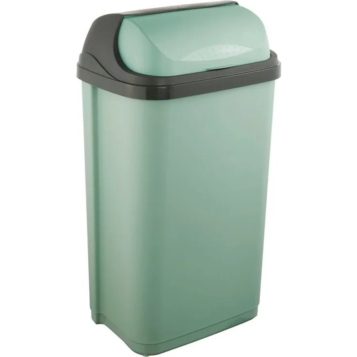 keeeper Mülleimer rasmus, Abfallbehälter mit Rolldeckel, 50 l, Made in Europe, 39 x 29,5 x 67,5 cm