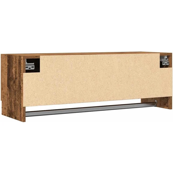vidaXL Kleiderschrank Altholz-Optik 100x32,5x35 cm Holzwerkstoff 856616 – Bild 5