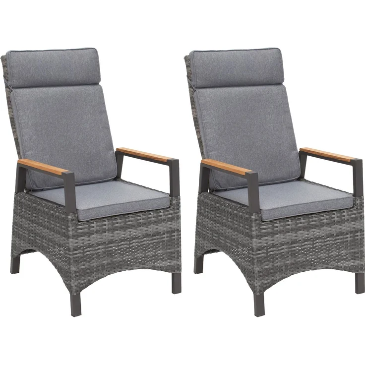 LC Garden »Keramo« Gartenstuhl natur-grau – Bild 1