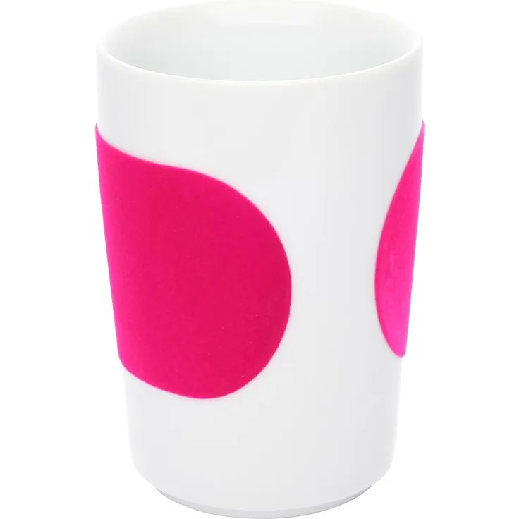 Kahla touch! Five Senses Banderole Maxi-Becher 0,35 L magenta