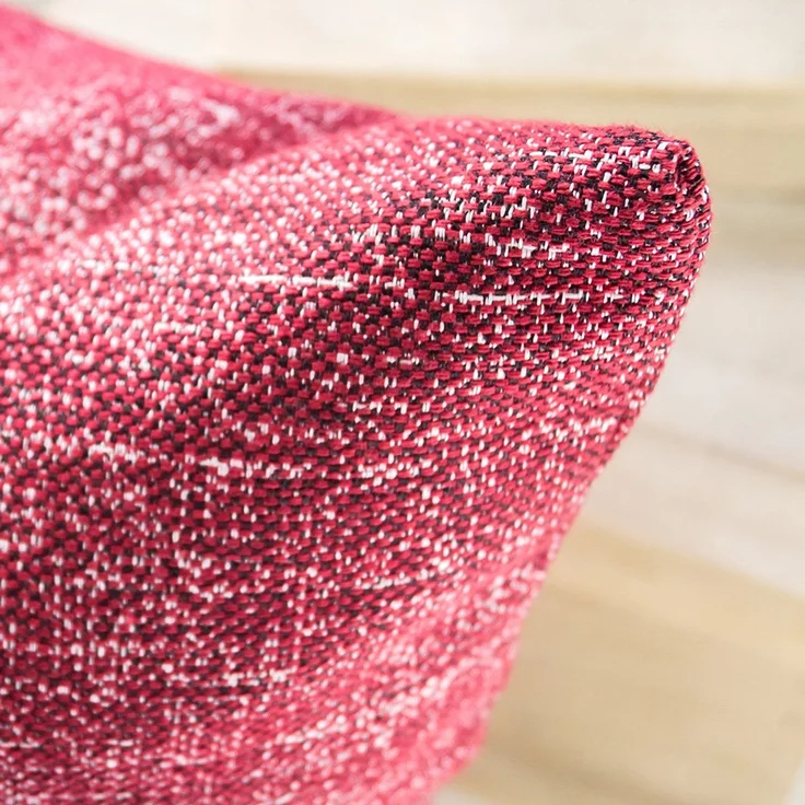 Kissen Deko von Lysel - rot Batna 48x48 Baumwolle Polyester kissenbezug Dekokissen – Bild 2