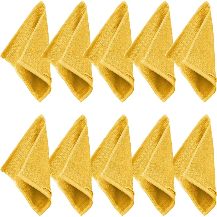Erwin Müller Seiftuch Seiftuch "Heidelberg" 10er-Pack, Frottier (10-St), Walk-Frottier Uni – Bild 1