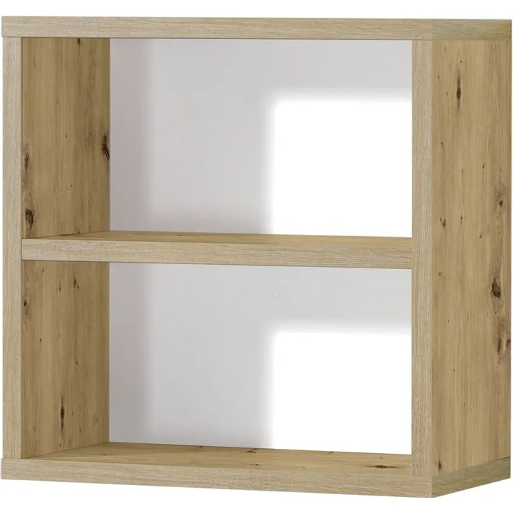 Wandregal >Melina< in Artisan Eiche - 48x49x25cm (BxHxT)