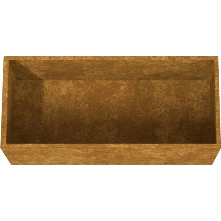 vidaXL Pflanzkübel 62x30x29 cm Cortenstahl 821556 – Bild 6