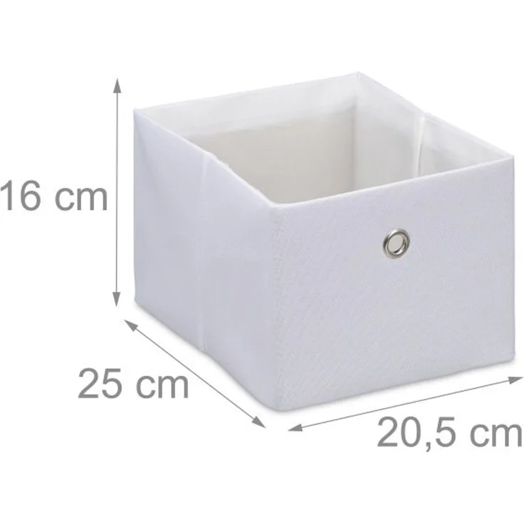 Relaxdays Aufbewahrungsbox im 2er Set – Bild 4