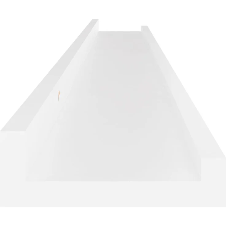 vidaXL Wandregale 2 Stk. Weiß 100x9x3 cm 326658 – Bild 7