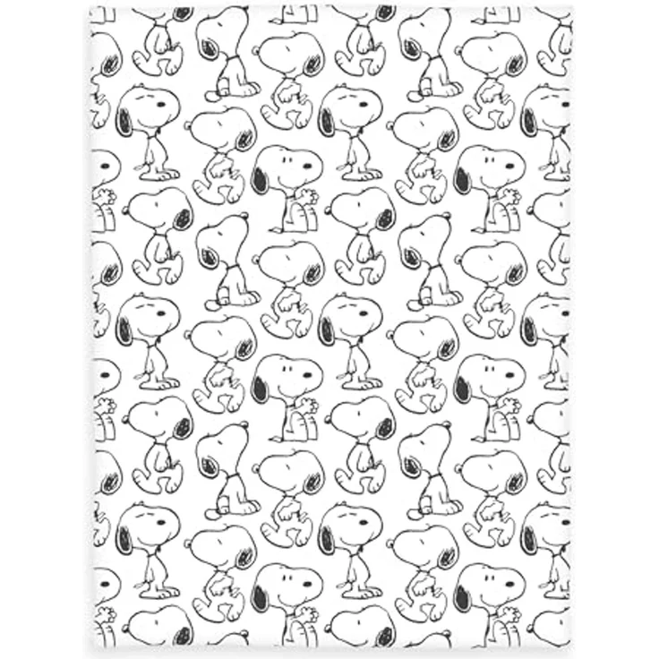 Wohndecke Peanuts, Kuscheldecke mit Snoopy-Motiv, PEANUTS, cooles Motiv – Bild 1