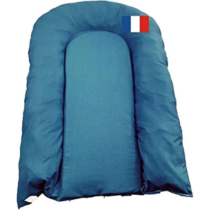 EASY DORT | Wickelauflage 70x45 cm | geneigte Wickelauflage 45x70 cm | waschbar & wasserdicht | erhöhte Kanten | Kopfschutz | Baumwolle mit Acrylbeschichtung | Hergestellt in Frankreich | – Bild 7