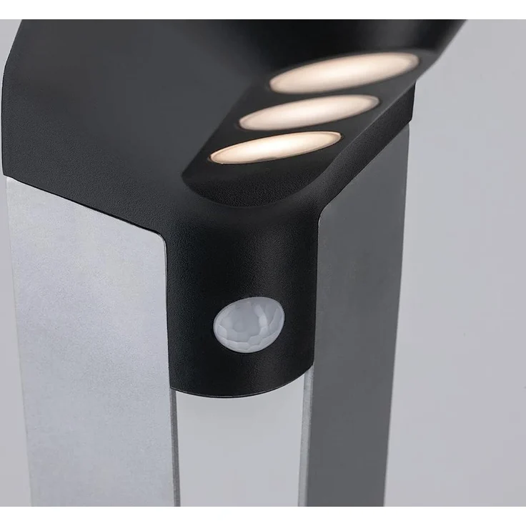 Paulmann No. 94252 Outdoor Solar Pollerleuchte Soley mit Bewegungsmelder Anthrazit – Bild 9