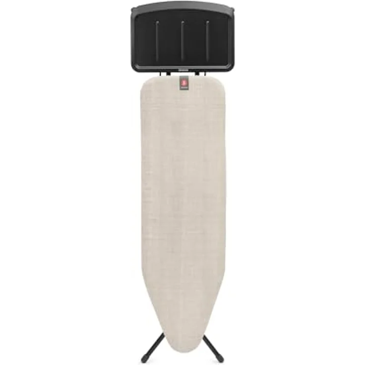 Brabantia Bügelbrett Bügeltisch B, 124 x 38 cm, Dst-Ablage Solide, Bügelfläche 124x38 cm, Fairtrade-zertifiziert – Bild 1