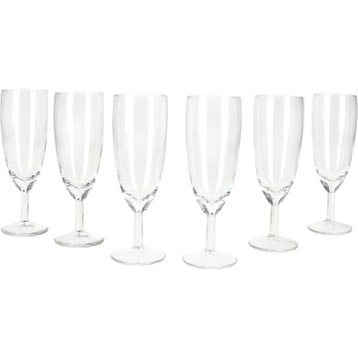 MamboCat Sektglas 6er Set Royal Sektgläser geeicht 0,1L Champagner-Glas Sektflöte, Glas – Bild 2