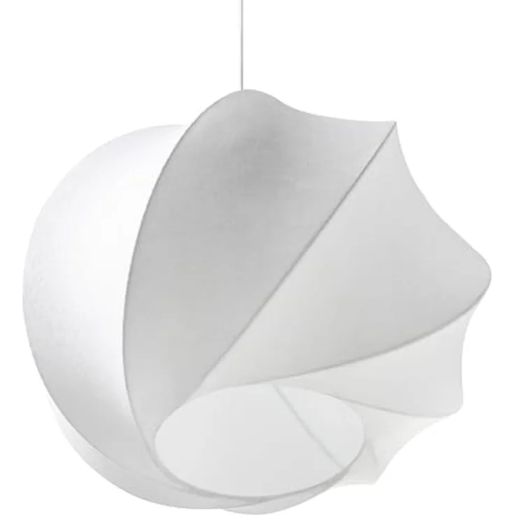 Hängeleuchte MAQUINE Kunstseide Weiß – Bild 6