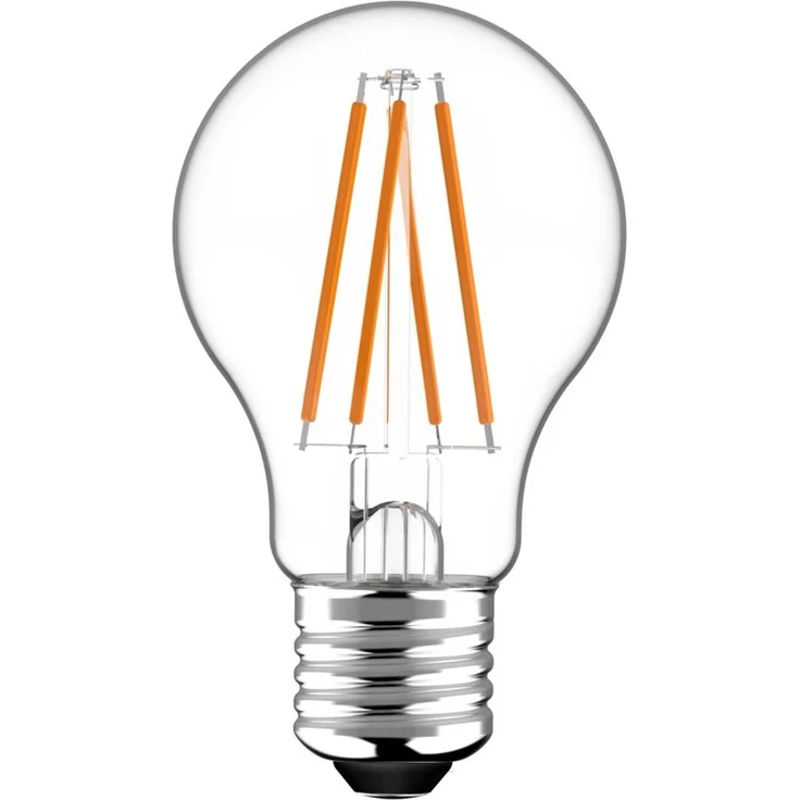 LED's light LED-Leuchtmittel 0611121 LED-Birne, E27, E27 mit Dämmerungssensor 7,3 Watt warmweiß AUTO EIN/AUS – Bild 1