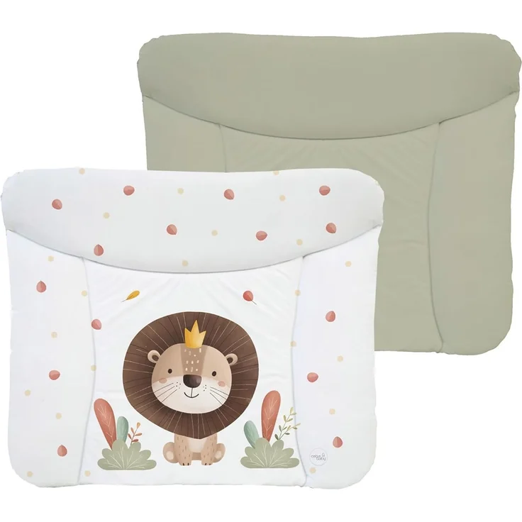 Ceba Baby® Wickelauflage 75x72 cm – Weiche Baby Wickelunterlage - Wasserdicht, abwaschbar - inkl. abnehmbarem Baumwollbezug – Für Jungen und Mädchen – OEKO-TEX® Standard 100 – Made in EU – Bild 3