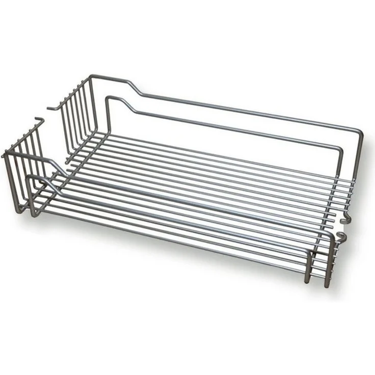 Kesseböhmer Einhängekorb Drahtkorb für Apothekerauszug Hochschrank DISPENSA (5 St), 5 Körbe für 30er Apothekerschrank / 250 x 467 x 110 mm – Bild 3