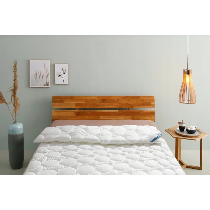 Beco Kunstfaserbettdecke EcoWell Bettdecken Blauer Engel zertifiziert! Für Sommer und Winter, Füllung: Polyester, Bezug: Bio-Baumwolle oder Microfaser, Bettdecke 135x200 cm, 155x220 cm und weitere Größen – Bild 5