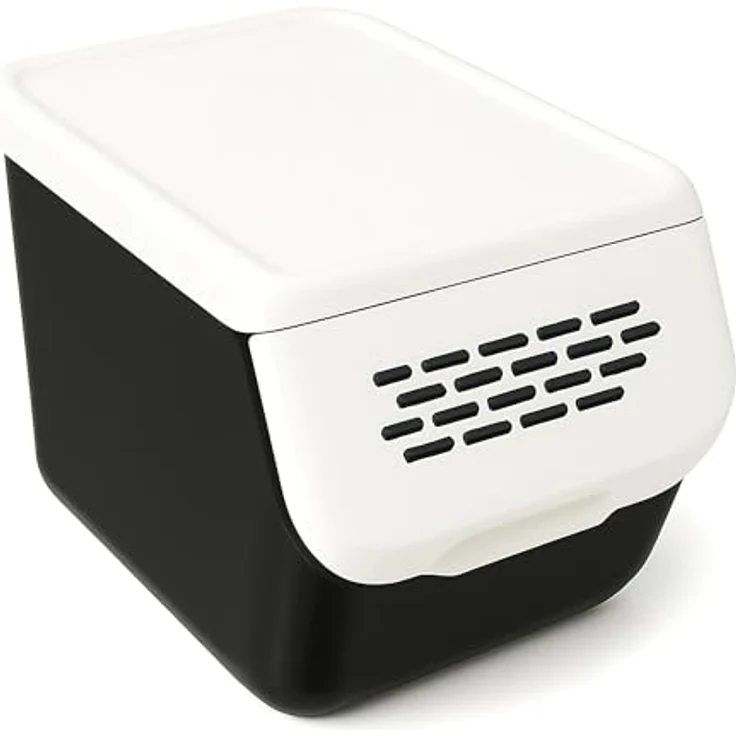 hrb Auffangbehälter Aufbewahrungsbox mit Deckel - Kartoffelbox - Aufbewahrungsbox, (1-tlg) – Bild 2