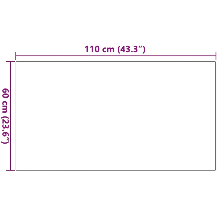 vidaXL Rutschfester Kunstfellteppich Olite Grau 60x110 cm Polyester 42021675 – Bild 10