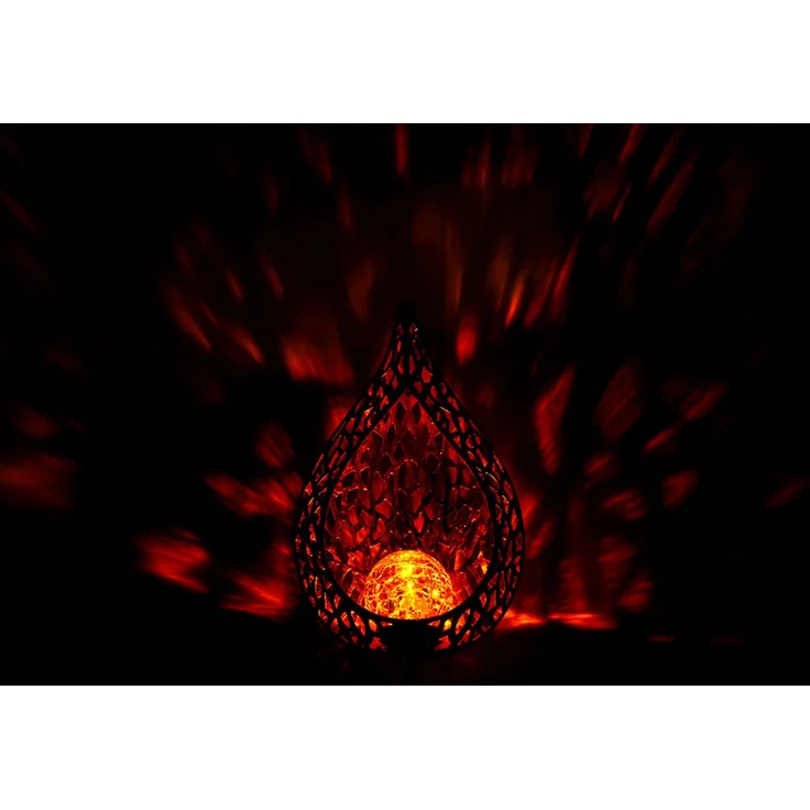 2er Set LED Solar-Steckleuchten im Flammen Design – Bild 7