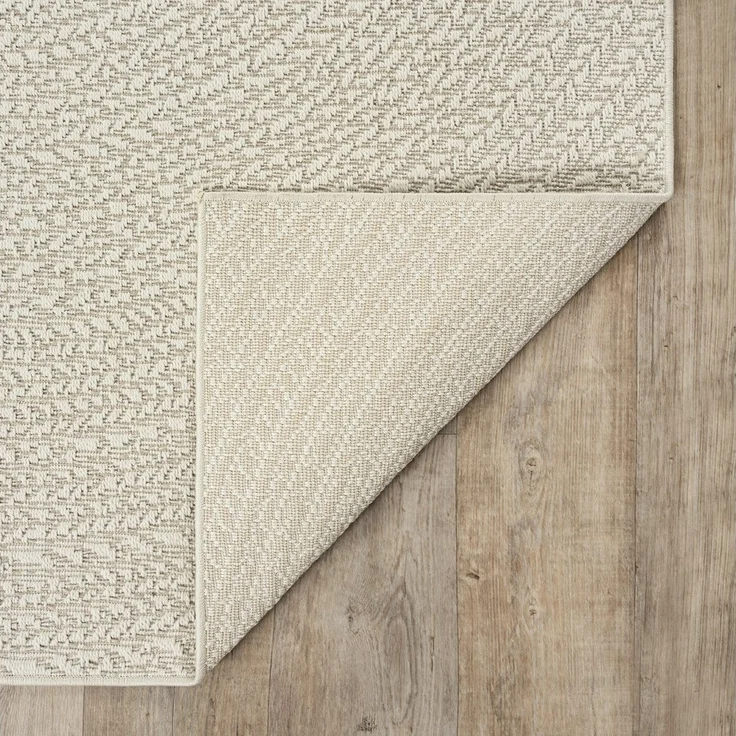 the carpet Teppich Kansas, rechteckig, Höhe: 1 mm, moderner robuster In und Outdoor Teppich Jute Look – Bild 3