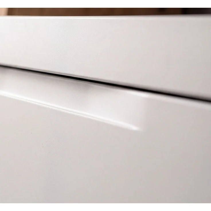 Waschbeckenunterschrank mit Waschbecken Gusto in weiß matt 100 cm – Bild 3