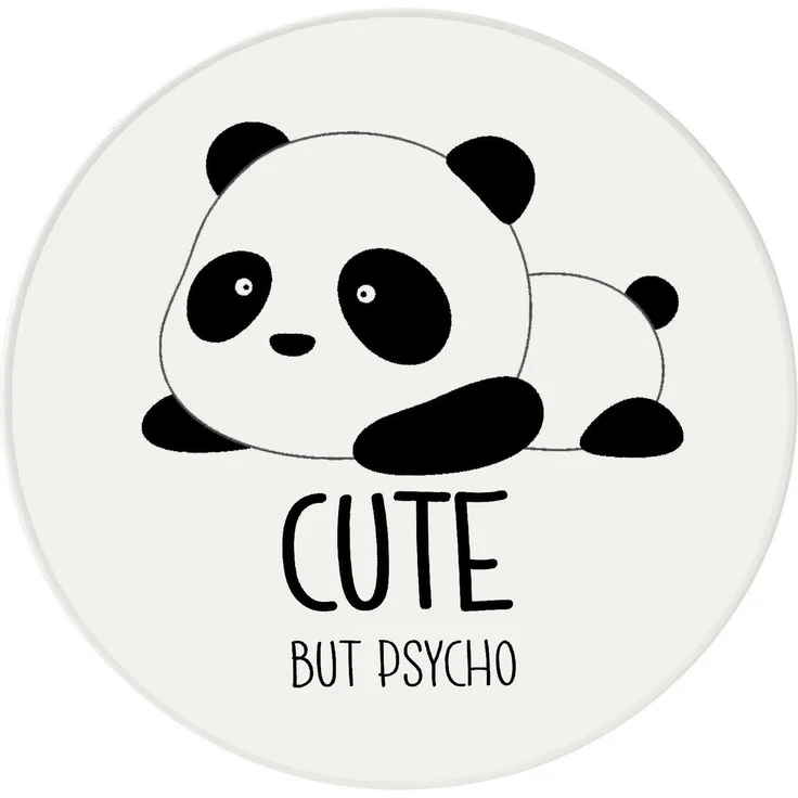 Geda Labels GmbH Frühstücksteller Panda Cute, (1 St), Weiß, 20cm, spülmaschinengeeignet – Bild 3
