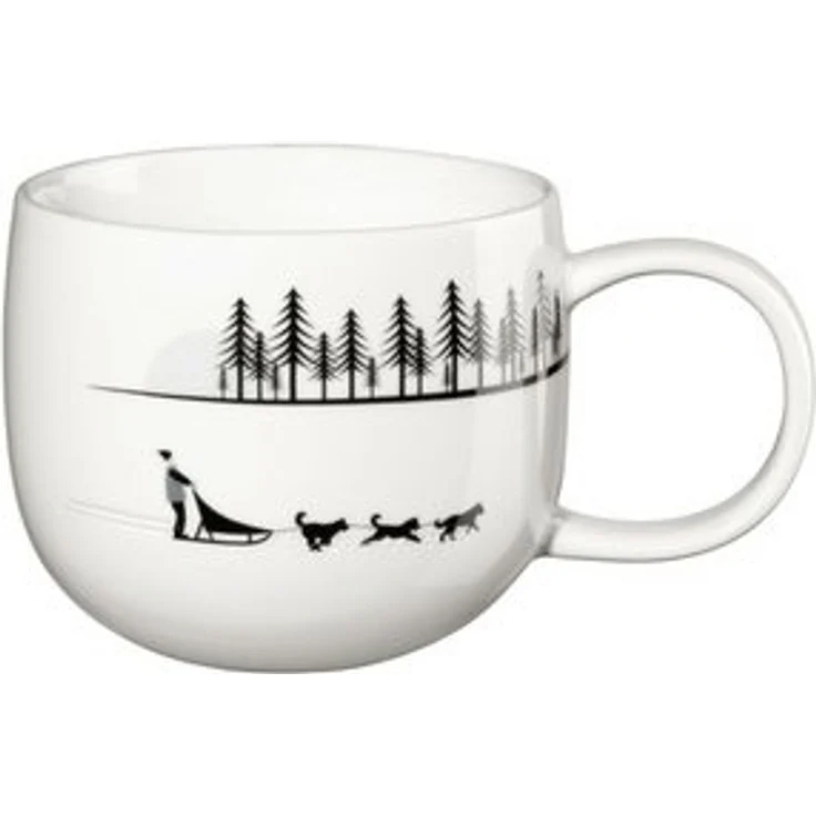 ASA Selection Henkelbecher Sled Dogs Snow Tracks – Bild 4
