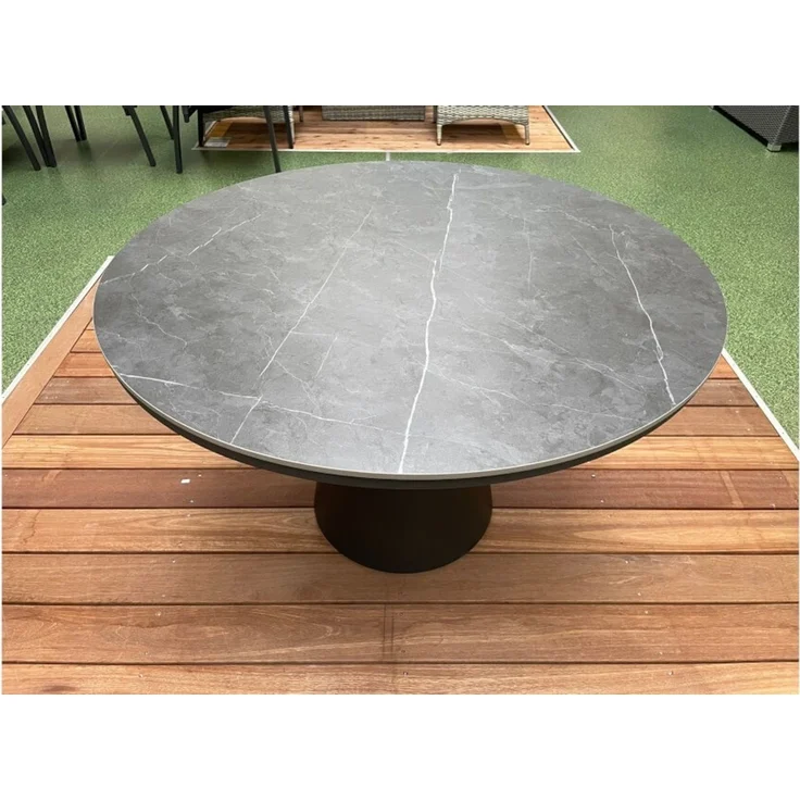 Lesli Living Rundtisch Daxx 160 cm Tischplatte Sintered Stone – Bild 3