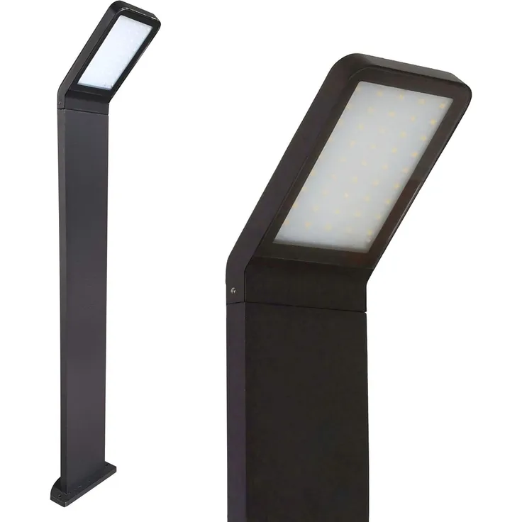 Maxkomfort Außen-Stehlampe 337-800, ohne Bewegungsmelder, LED fest integriert, 3000K, Warmweiß, Außenleuchte