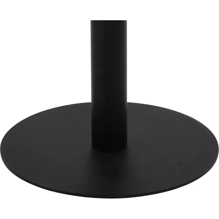 Bistrotisch FLORI rund Dunkelbraun/Schwarz 80 cm MDF | Esstisch kleiner Tisch Cafe Gartentisch Balkontisch Outdoortisch – Bild 3