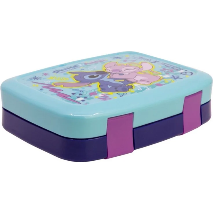Storline Lunchbox Lilo & Stitch Brotdose Kinder Lunchbox, Sandwichbox, Frühstücksbox, Plastik – Bild 3