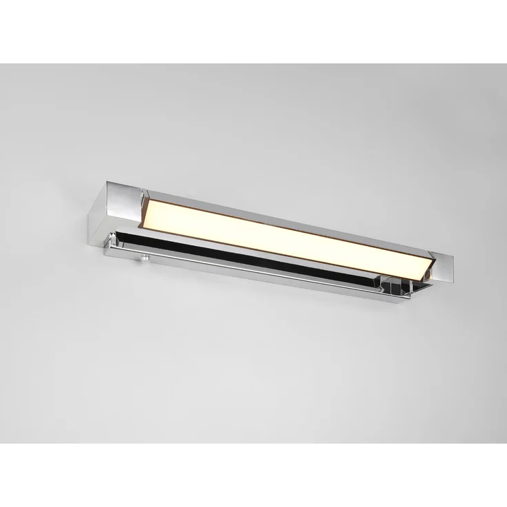 2er SET dimmbare LED Bad Spiegelleuchten schwenkbar, Chrom Breite 50cm – Bild 8