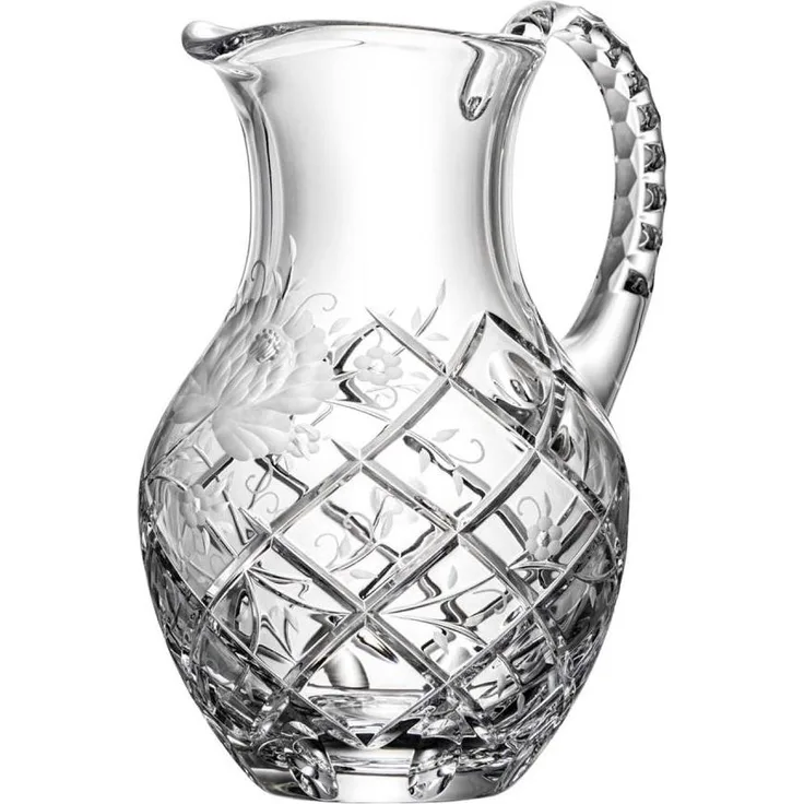 Krug Kristall Sunrose clear (25 cm)