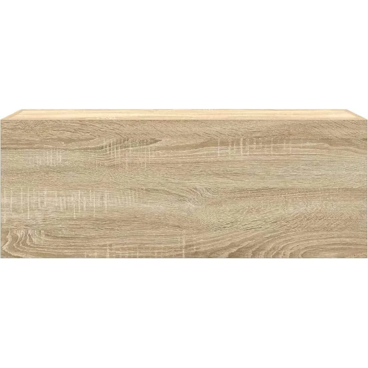 vidaXL Bad-Wandschrank Sonoma-Eiche 80x25x30 cm Holzwerkstoff 860078 – Bild 4