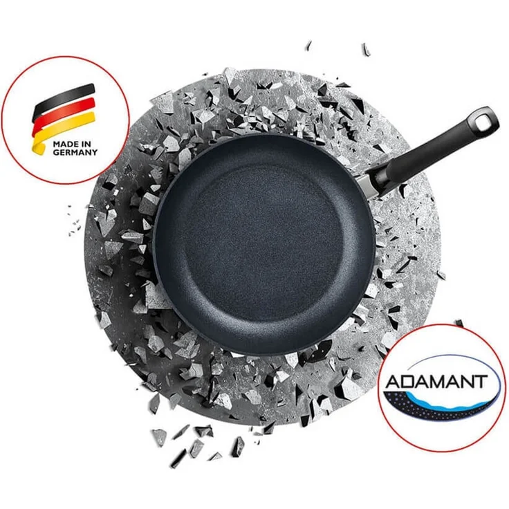 Fissler 'Adamant Comfort' Pfanne, Aluminium, Ø24 cm, Höhe 6 cm – Bild 2