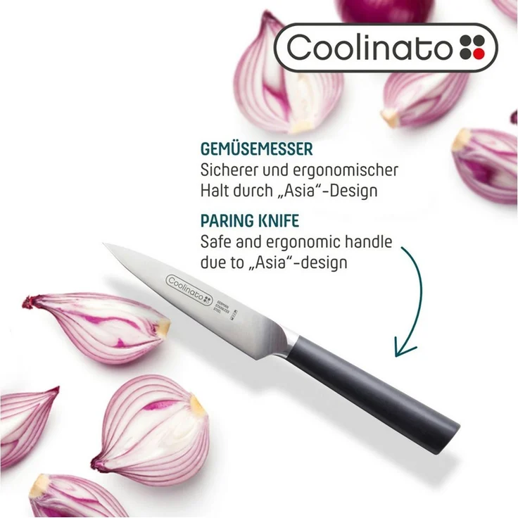 Coolinato Gemüsemesser Profi Küchenmesser 9cm – Bild 4