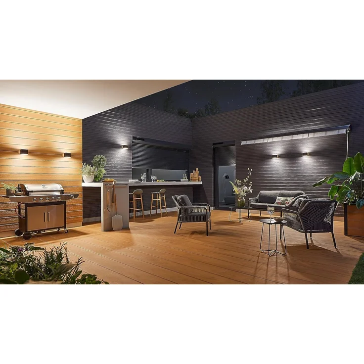 Steinel LED-Außenwandleuchte 'L 840 SC', 160° iHF-Bewegungsmelder, Bluetooth, Einstellbar via App, UV-beständiger Kunststoff, 9,1 W, 319 lm, anthrazit – Bild 5