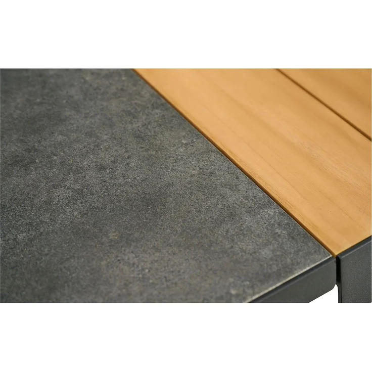 Lift-Tisch MONDO Latea, Aluminium, Anthrazit, Holzfarben, 140 x 53 x 90 cm – Bild 15