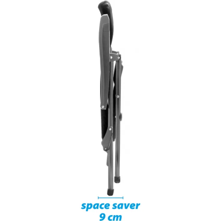 Brunner - Campingstuhl "Skye 3D Compact" klappbar : Grau – Bild 3