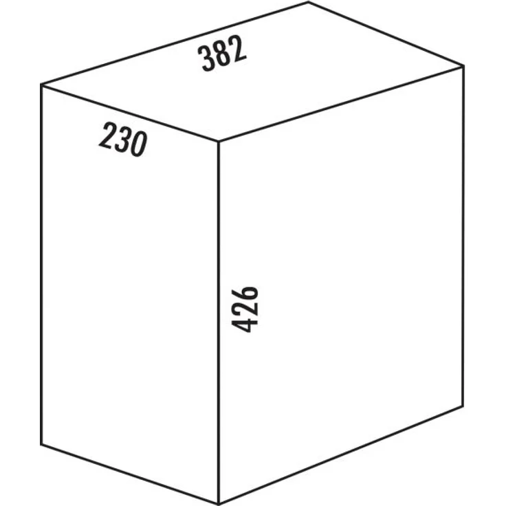 Cox® Systembehälter, anthrazit, 28 Liter – Bild 2