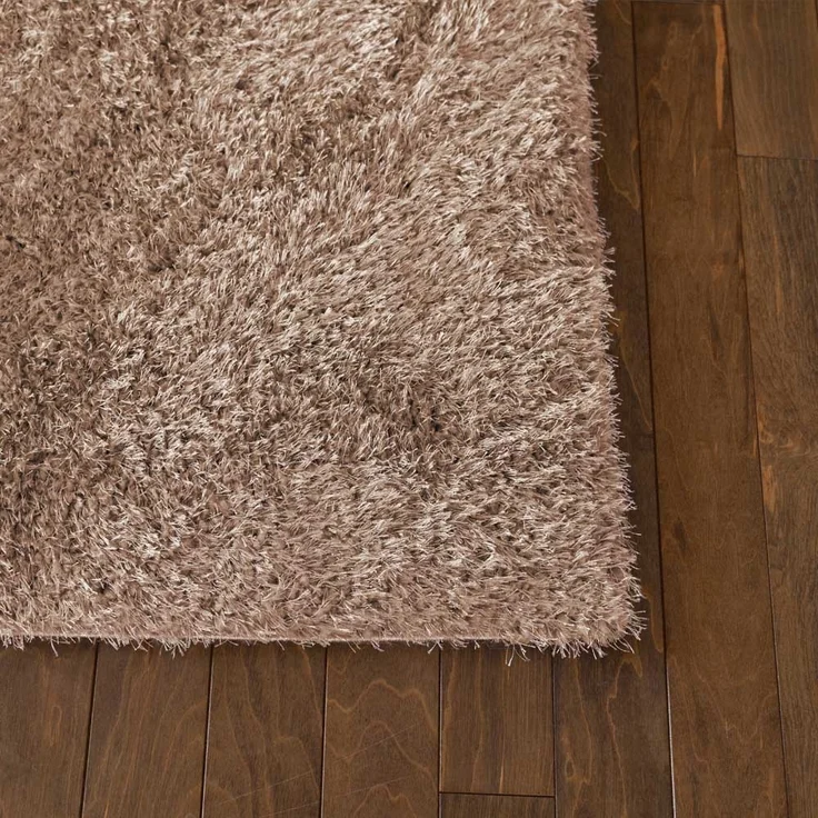 HOME DELUXE Hochflor Teppich SOFI - 110 x 60 cm Braun – Bild 5