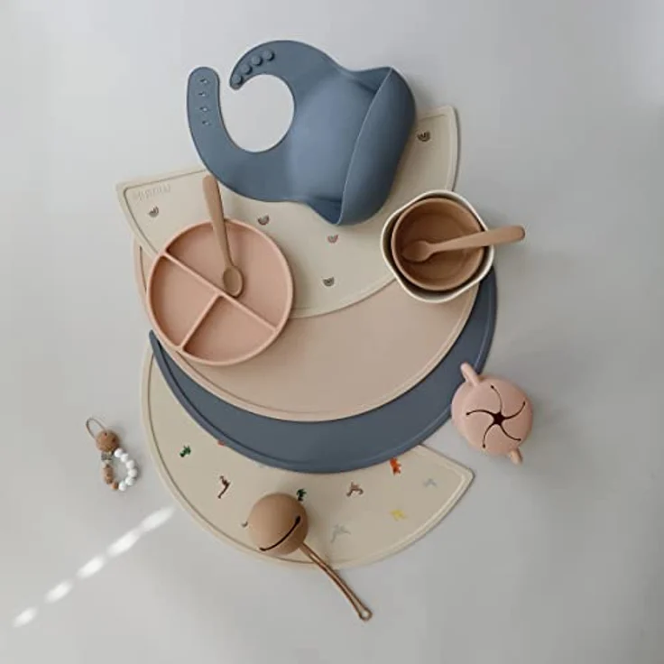 Mushie Silikon Matte / Platzdeckchen tradewinds – Bild 6